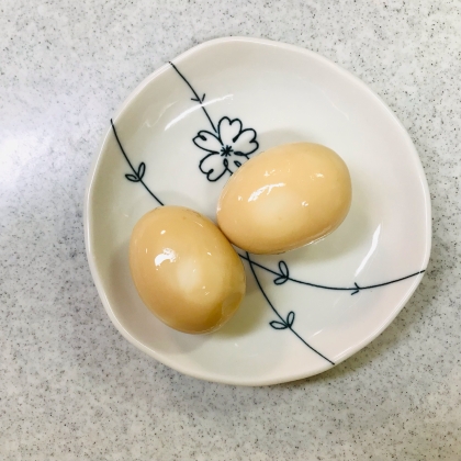材料３つ☆味付け卵