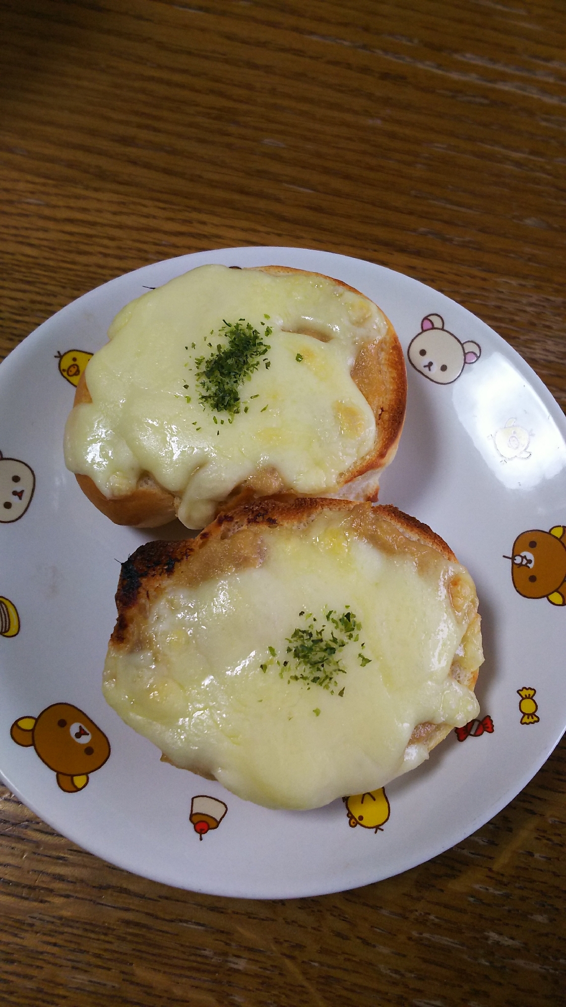 ツナ味噌マヨのチーズトースト