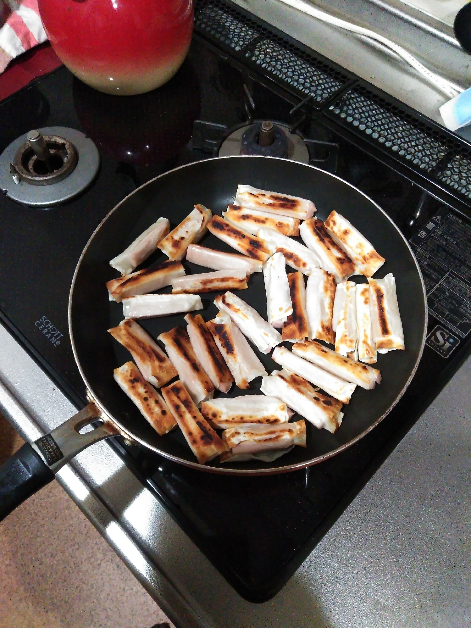 魚肉ソーセージのおつまみ