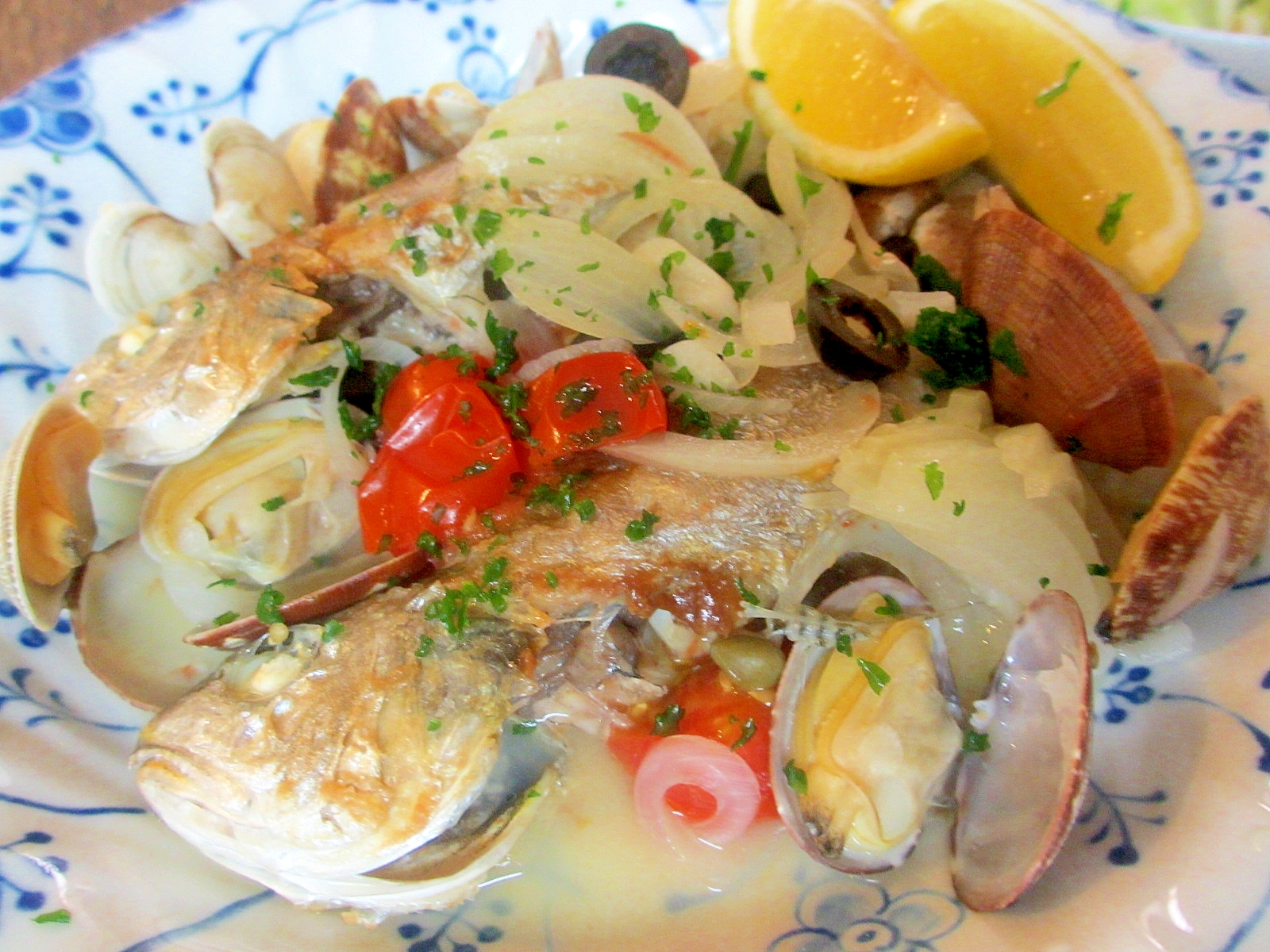 イシモチのアクアパッツァ レシピ 作り方 By Mococo05 楽天レシピ イシモチのアクアパッツァ レシピ 作り方 By Mococo05 楽天レシピ