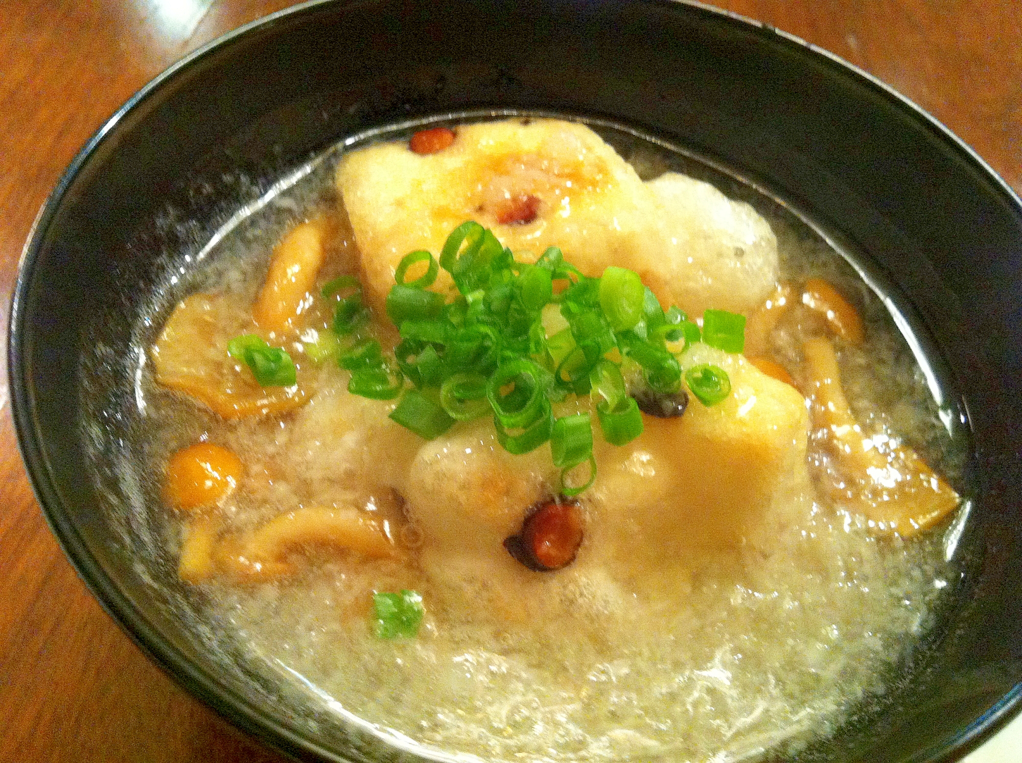 クセになる♪揚げ餅のみぞれ椀