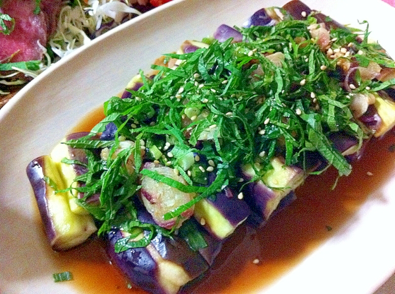 我が家の定番！さっぱり蒸し茄子