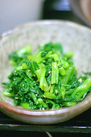 春菊のおひたし