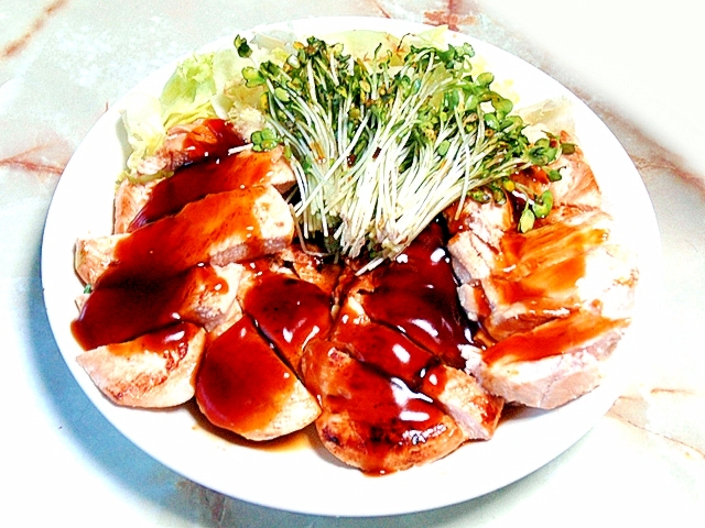 柔らか鶏肉 甘辛ダレの鶏むねチキンソテー レシピ 作り方 By Torezu 楽天レシピ