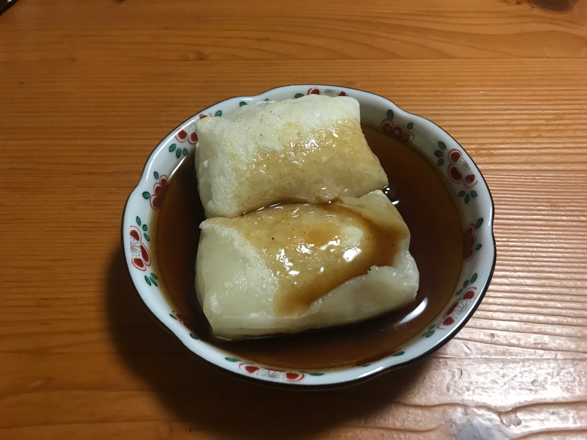 スキレットで作るみたらしお餅