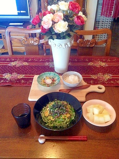 お家で簡単!!瓦そば ^ ^