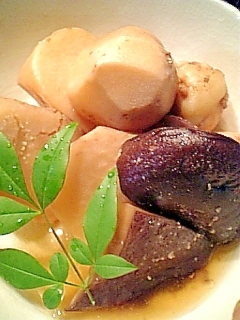 里芋の煮っころがし