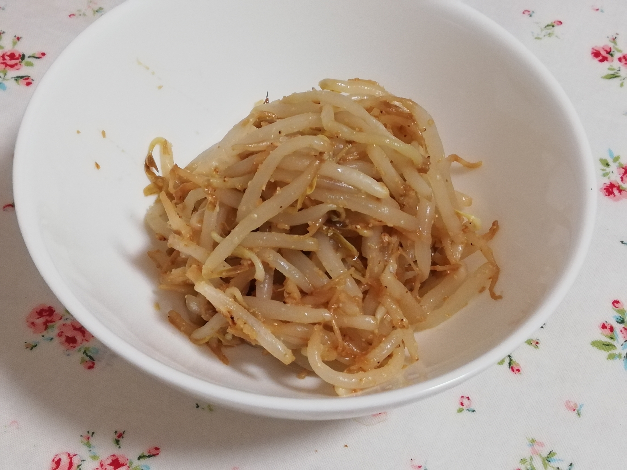 レンジで簡単作りおき♪お弁当用もやしの味噌和え