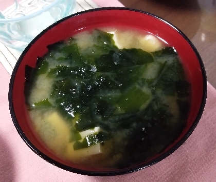 昆布茶で味噌汁＋＋