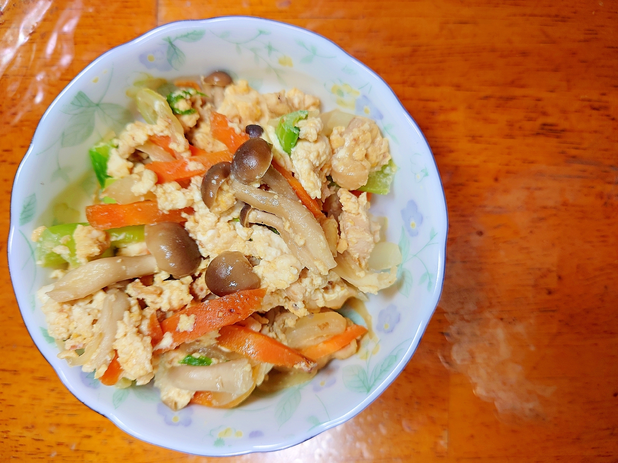 野菜たっぷり!炒り豆腐