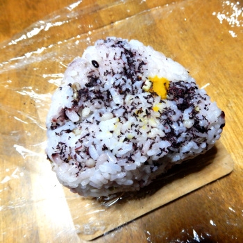 かぼちゃのおにぎり弁当