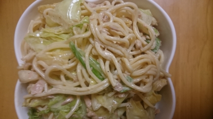 副菜に！キャベツナパスタサラダ