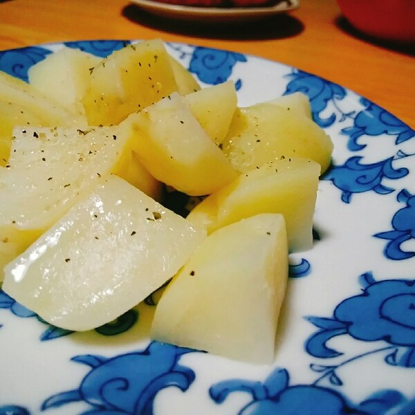 レンジで簡単 茹でじゃがハーブソルト レシピ 作り方 By はじゃじゃ 楽天レシピ レンジで簡単 茹でじゃがハーブソルト レシピ 作り方 By はじゃじゃ 楽天レシピ