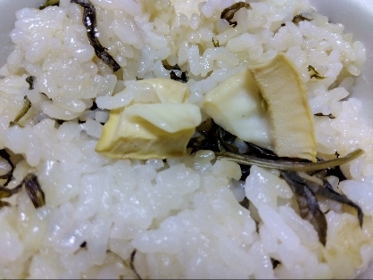 ストウブDe〜山菜おこわ風
