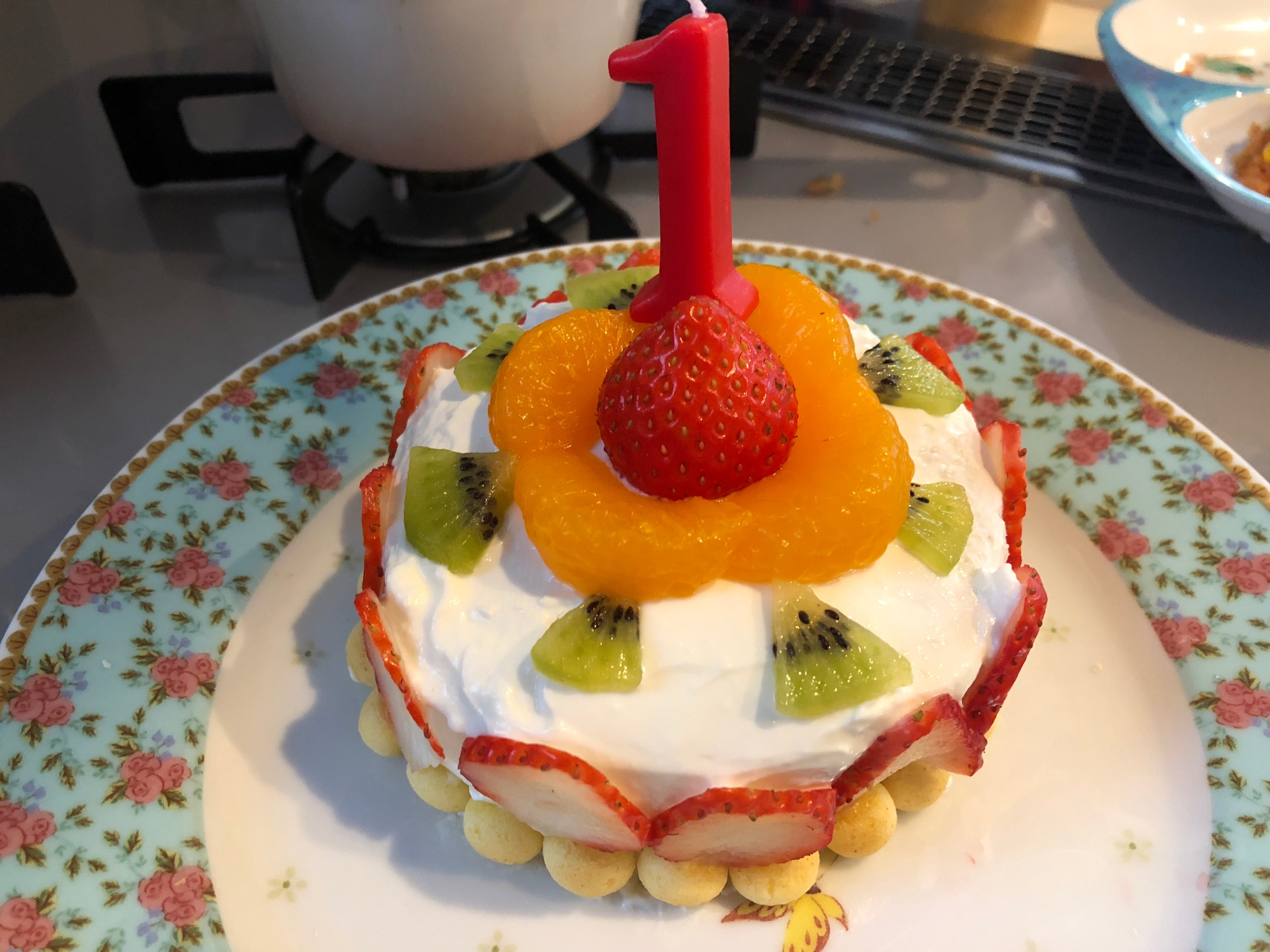 １歳の食べられるお誕生日ケーキ レシピ 作り方 By みぃママminne 楽天レシピ