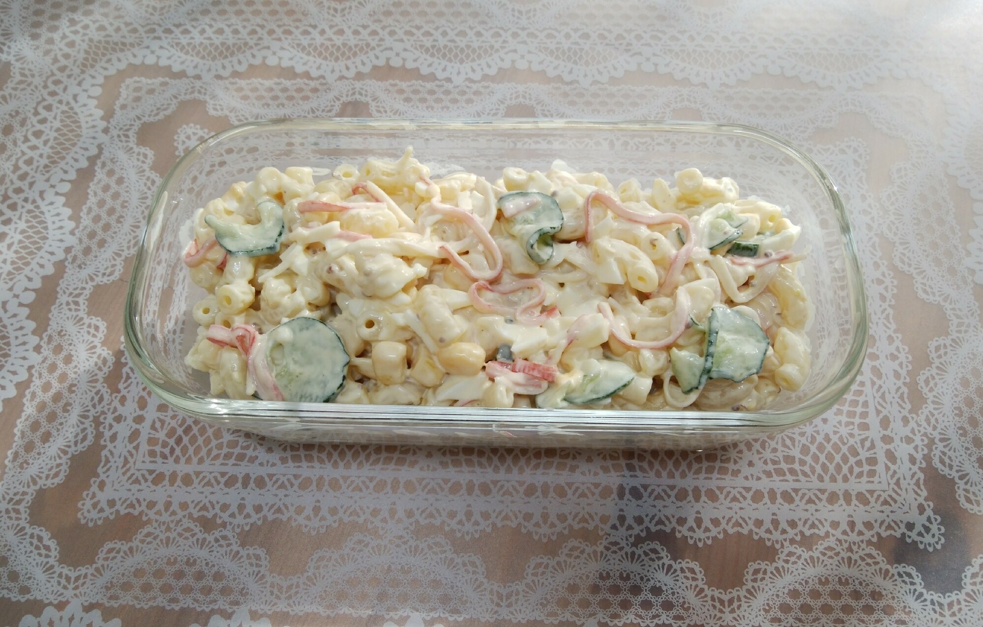 ❤カニカマとコーンのマカロニサラダ❤ レシピ・作り方 by mamacream