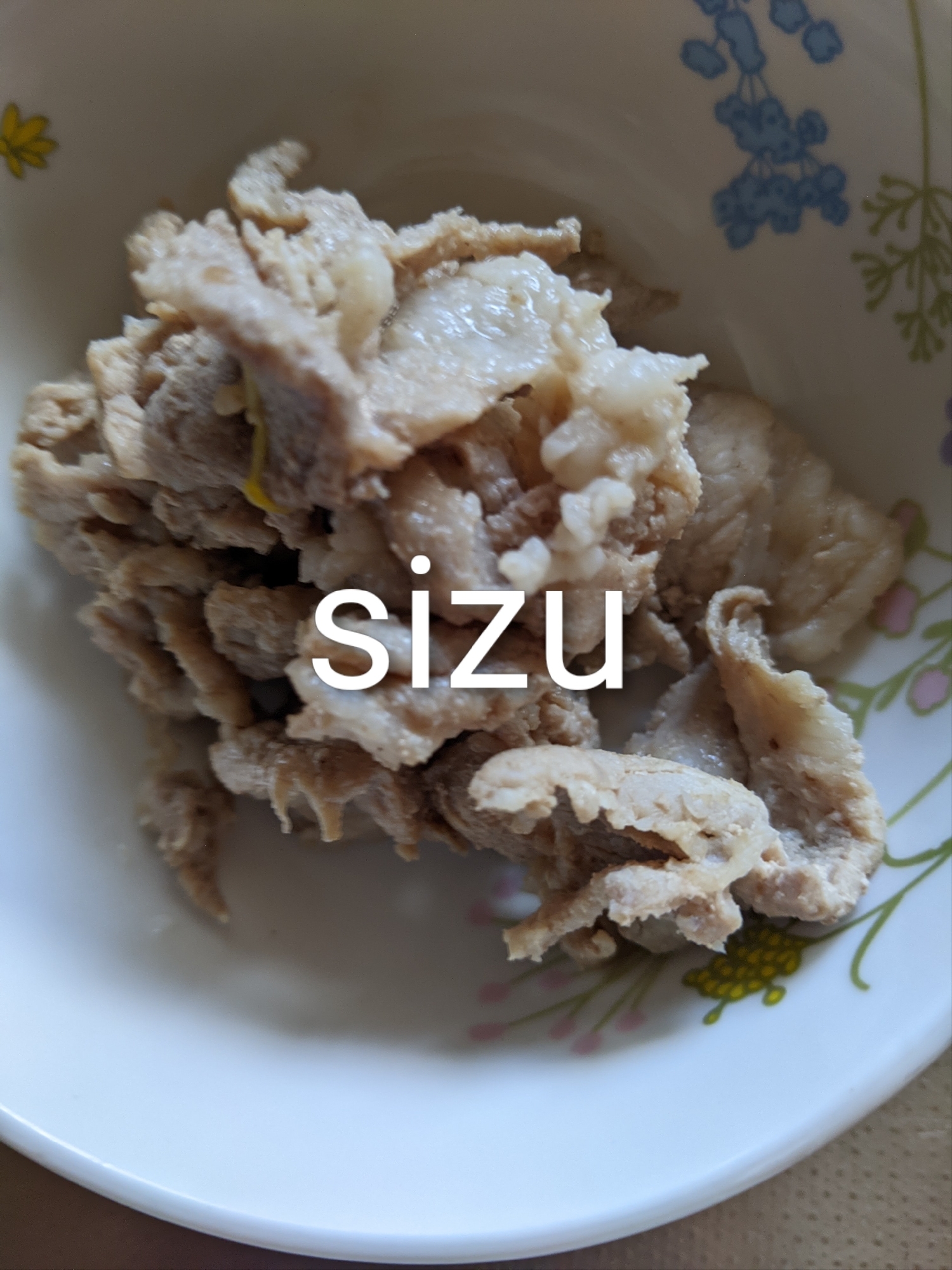 豚肉のポン酢バター炒め