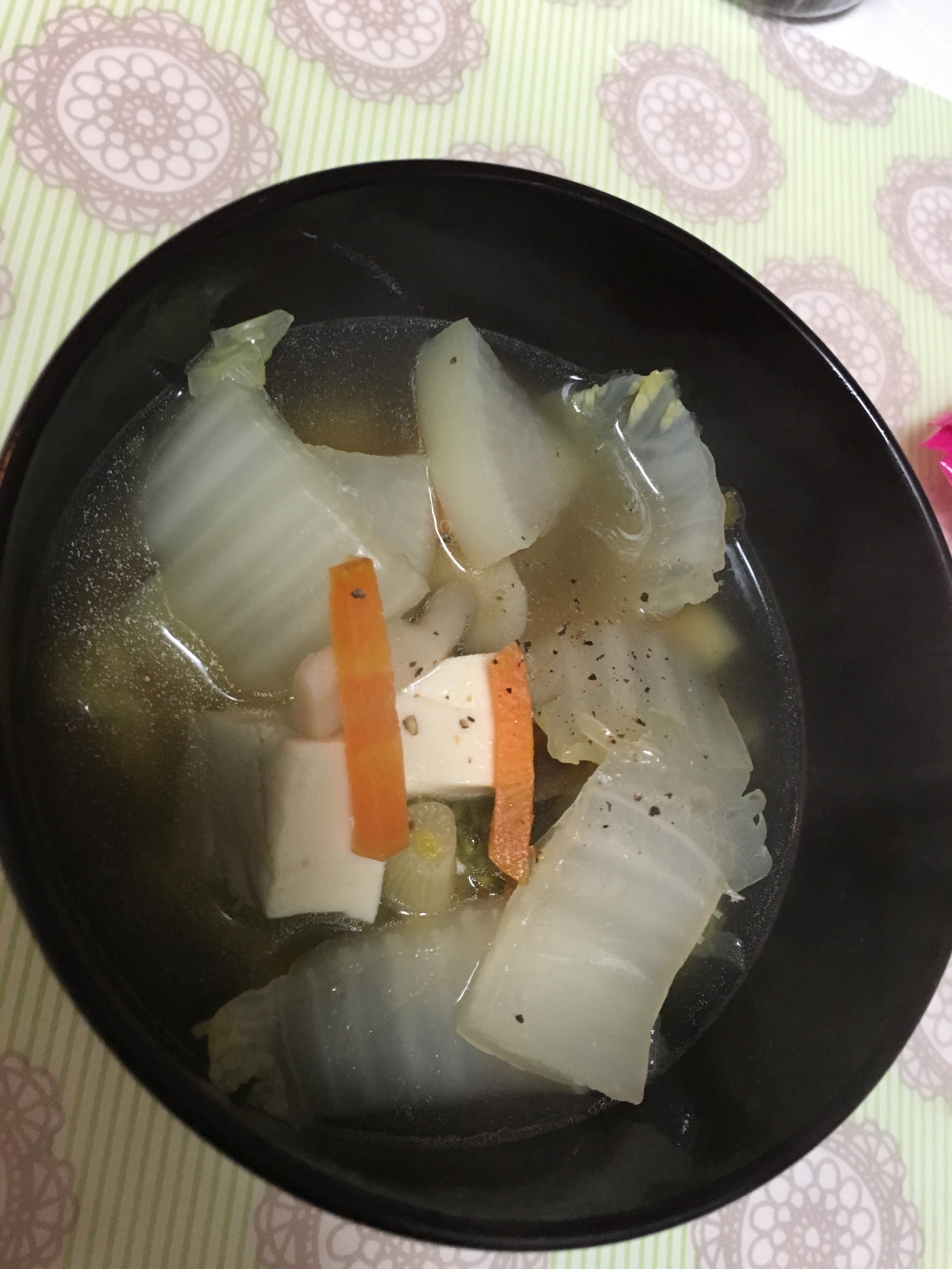 野菜の煮込みスープ