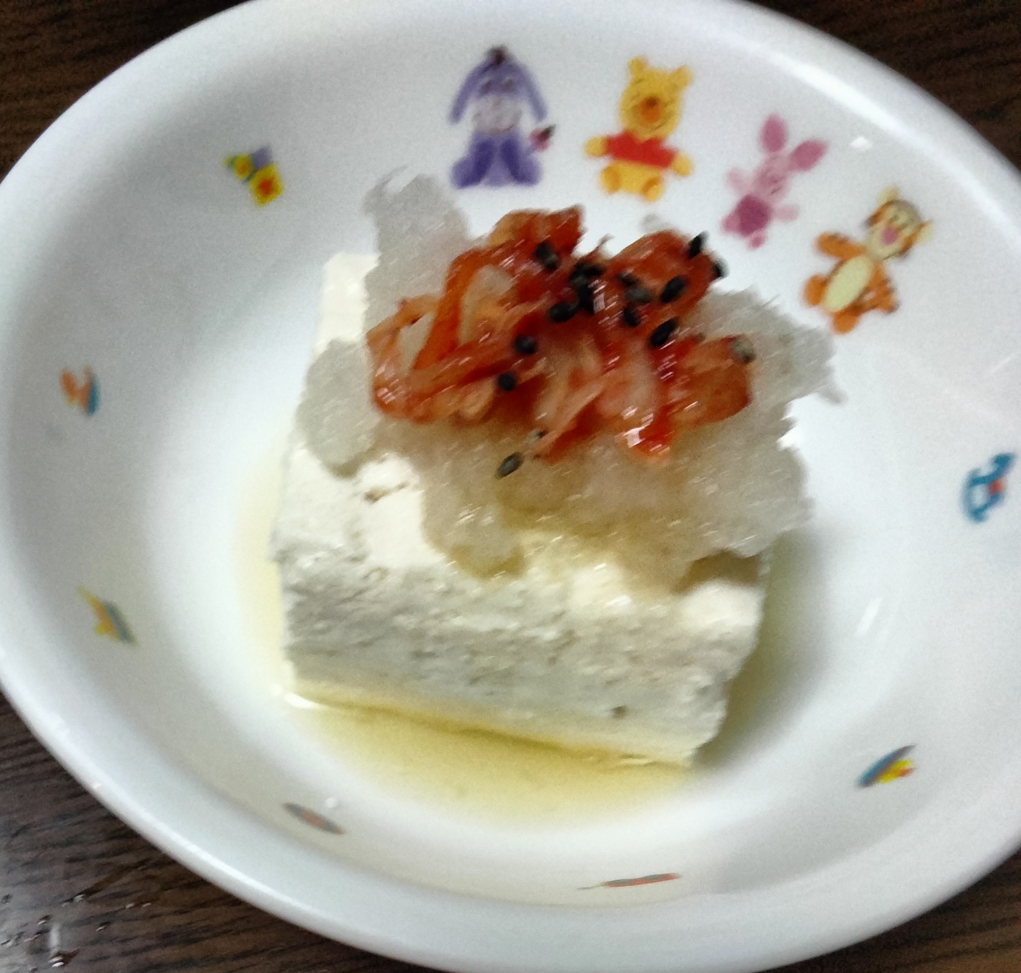 冷奴アレンジ 大根おろし&キムチ