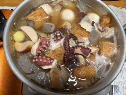 味が染みて美味しいおでん