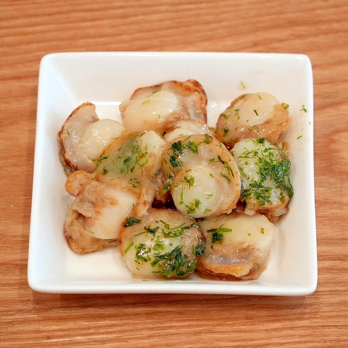 ベビーほたての青海苔あんかけ風☆冷凍弁当向け