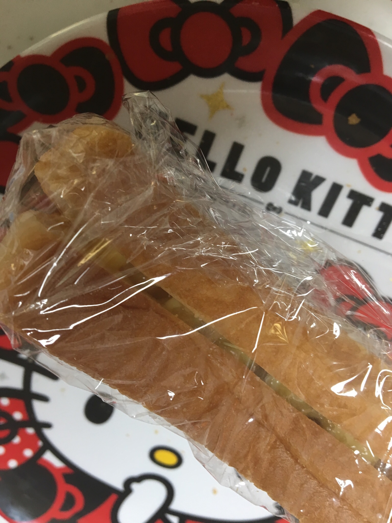 食パン６枚切り☆さつまいものケーキシロップサンド☆