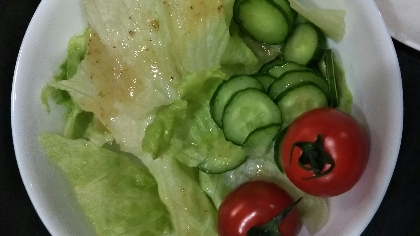 数の子と生野菜の簡単サラダ