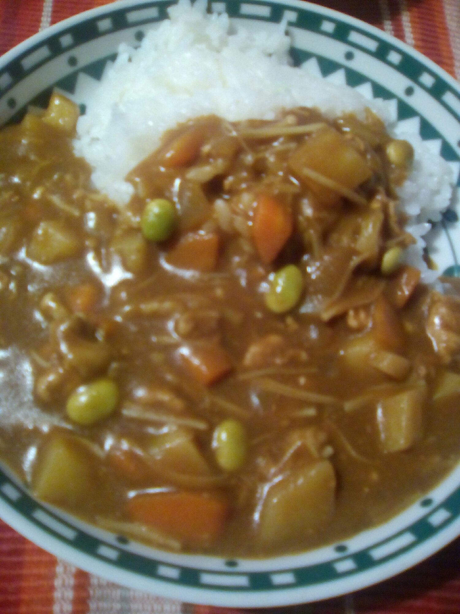枝豆カレー