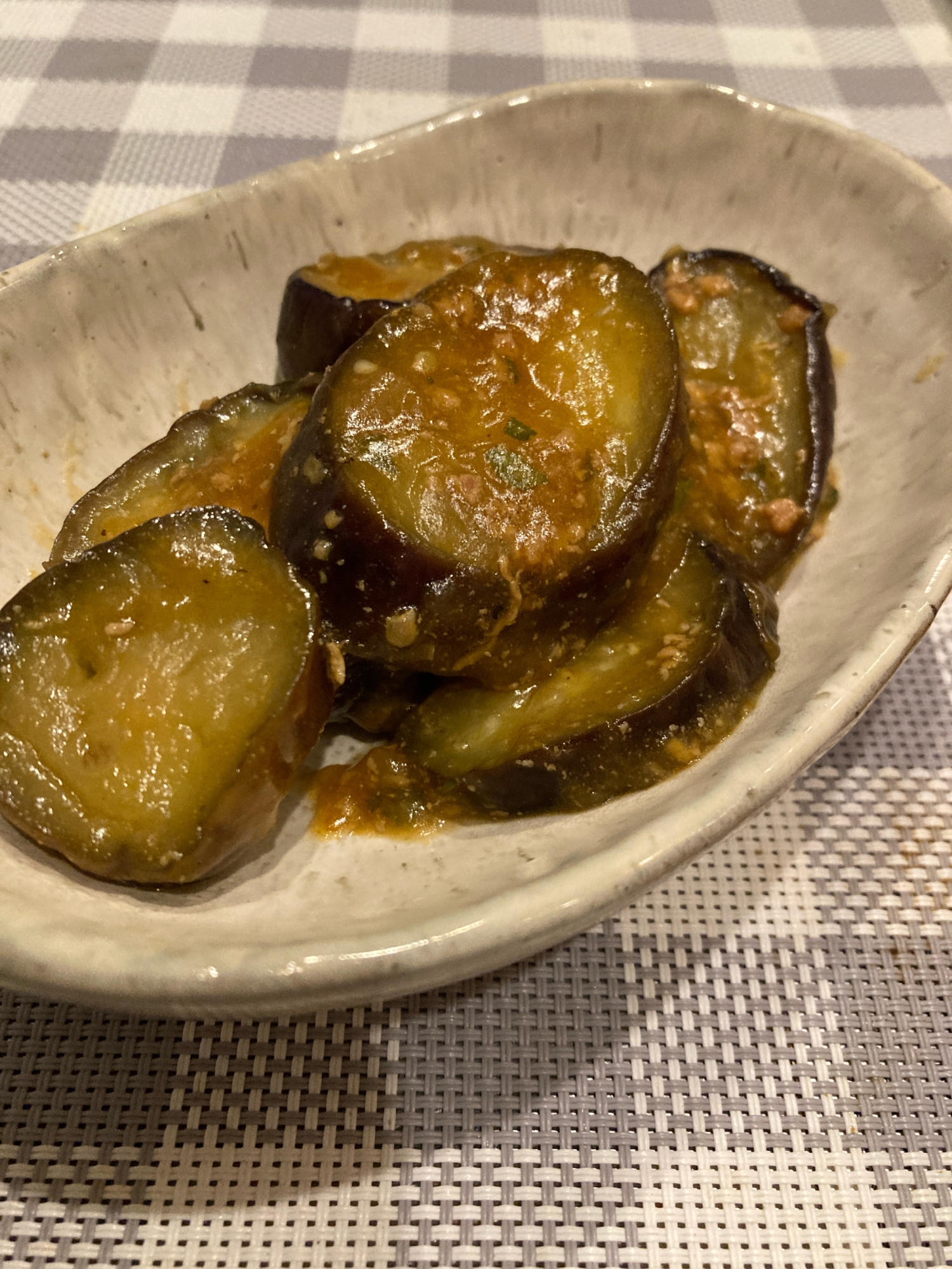 麻婆豆腐の素で簡単☆麻婆茄子♪