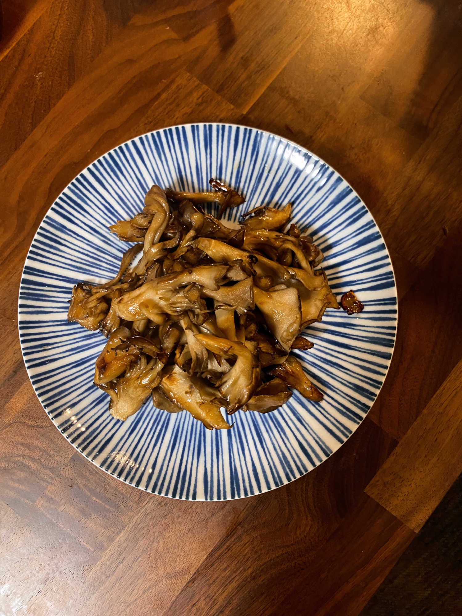 舞茸のバター醤油炒め