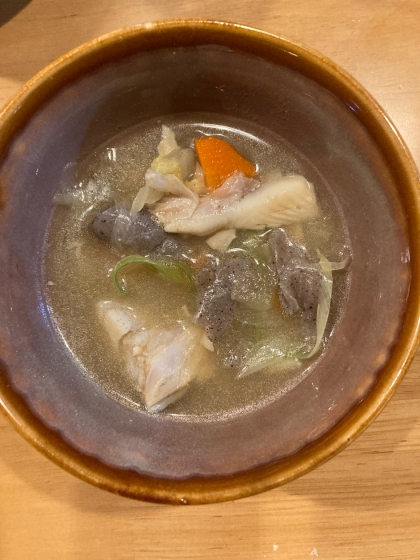 北海道～鮭まるごと三平汁