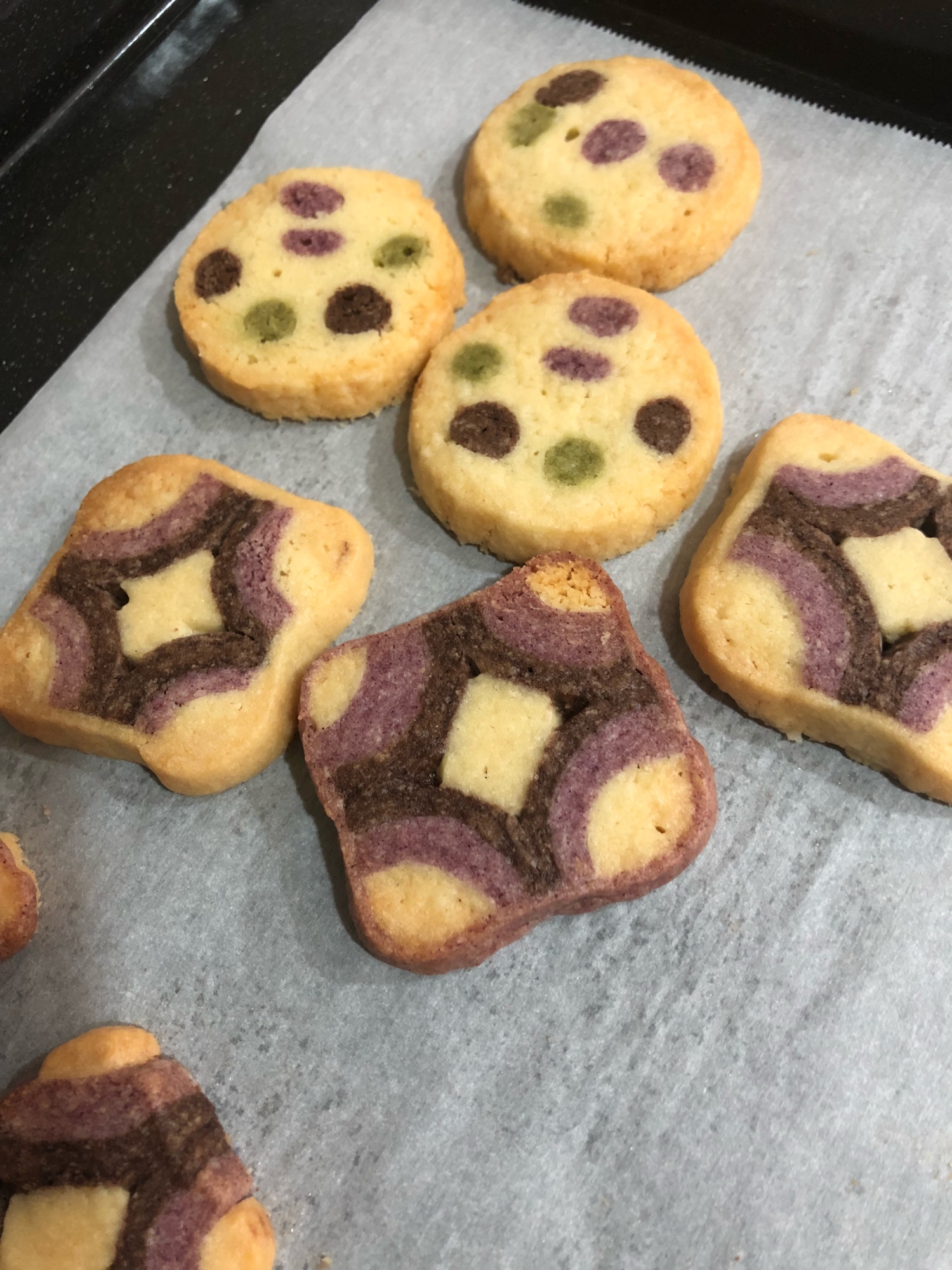 アイスボックスクッキー 水玉模様と四海巻き風 レシピ 作り方 By パン職人 楽天レシピ アイスボックスクッキー 水玉模様と四海巻き風 レシピ 作り方 By パン職人 楽天レシピ