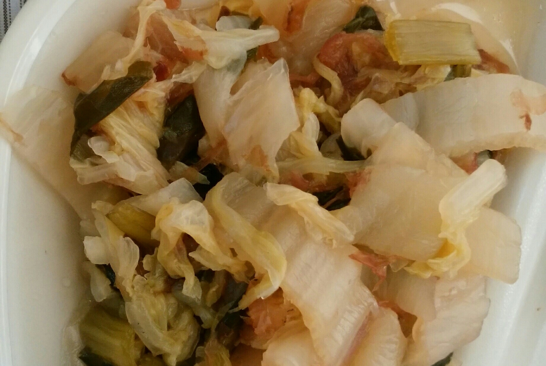 小松菜と白菜のお浸し