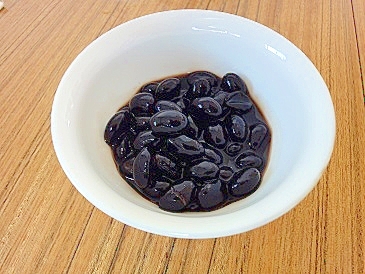 うちのおせち料理「黒豆」