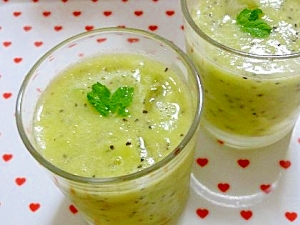 すっぱさがクセになる☆キウイジュース