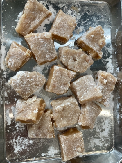 レンジで簡単♡くるみゆべし