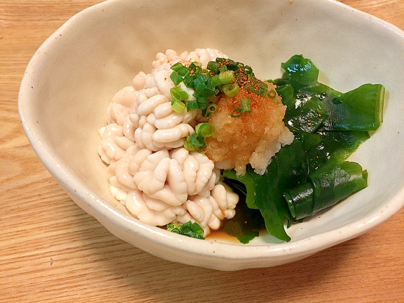 雲子 白子 のポン酢和え レシピ 作り方 By Anelavivi 楽天レシピ