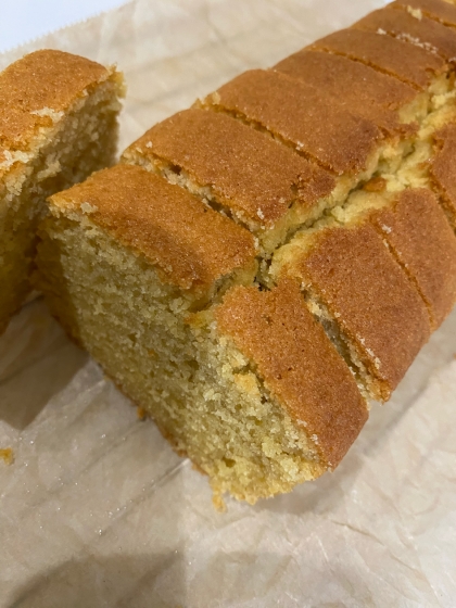 外サクッ♡中しっとり♡米粉パウンドケーキ