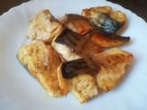 塩サバのカレー風味バターソテー