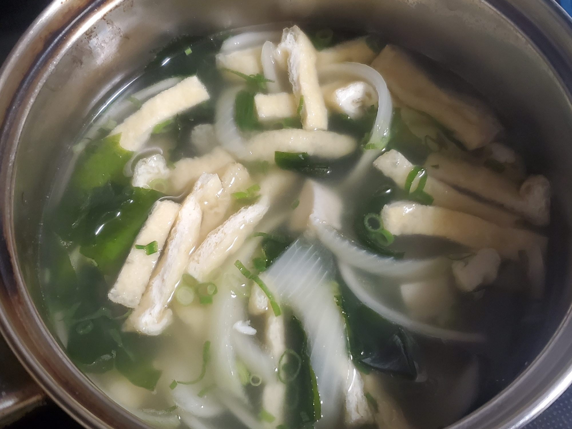 玉ねぎの和風スープ
