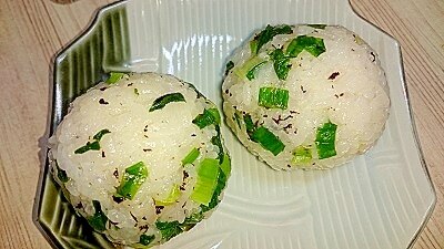 わけぎのゆかり炒めおにぎり レシピ・作り方 by happy days - 楽天レシピ