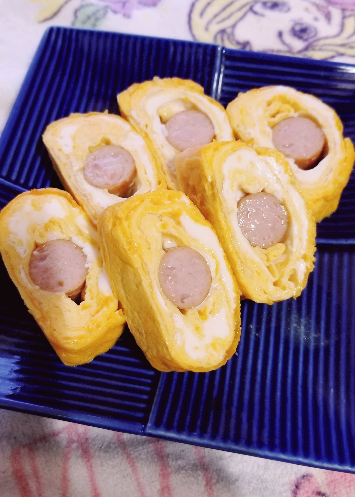 ウインナー巻き☆卵焼き