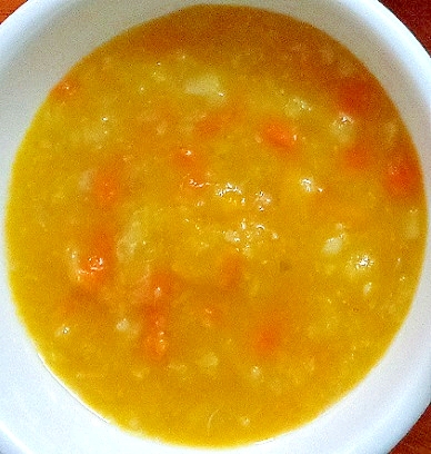 離乳食後期　五目野菜のかぼちゃスープ
