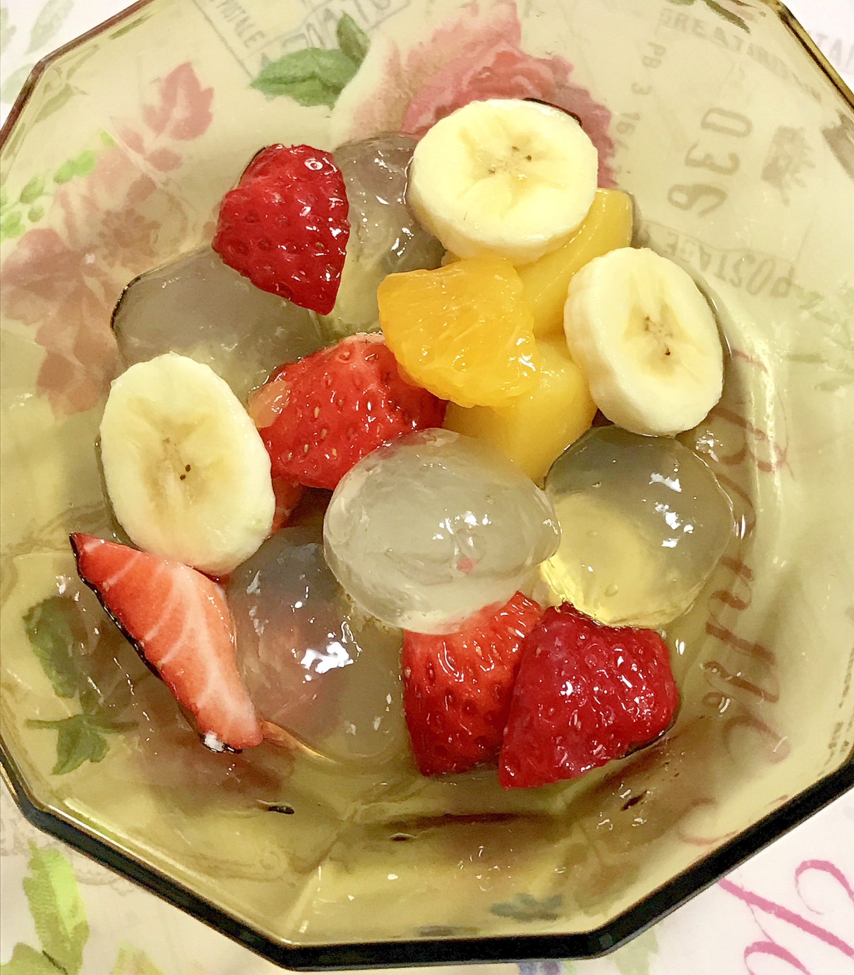 涼しげなわらび餅入りフルーツポンチ レシピ 作り方 By Issaママ 楽天レシピ 涼しげなわらび餅入りフルーツポンチ レシピ 作り方 By Issaママ 楽天レシピ