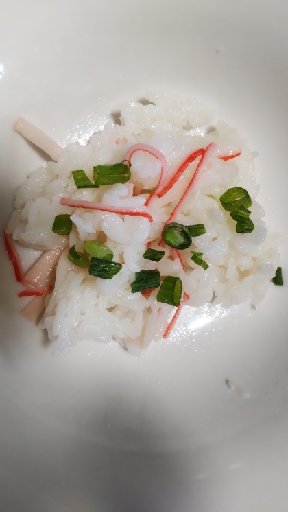 カニカマ炒飯