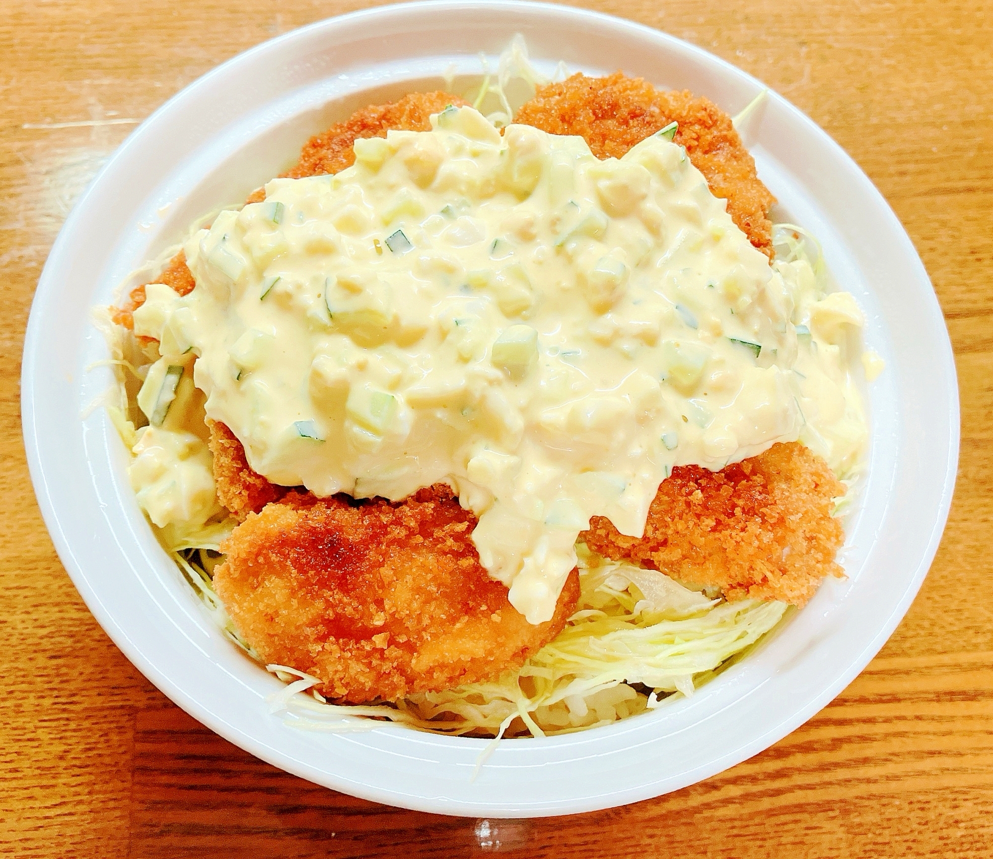 チキンカツタルタル丼