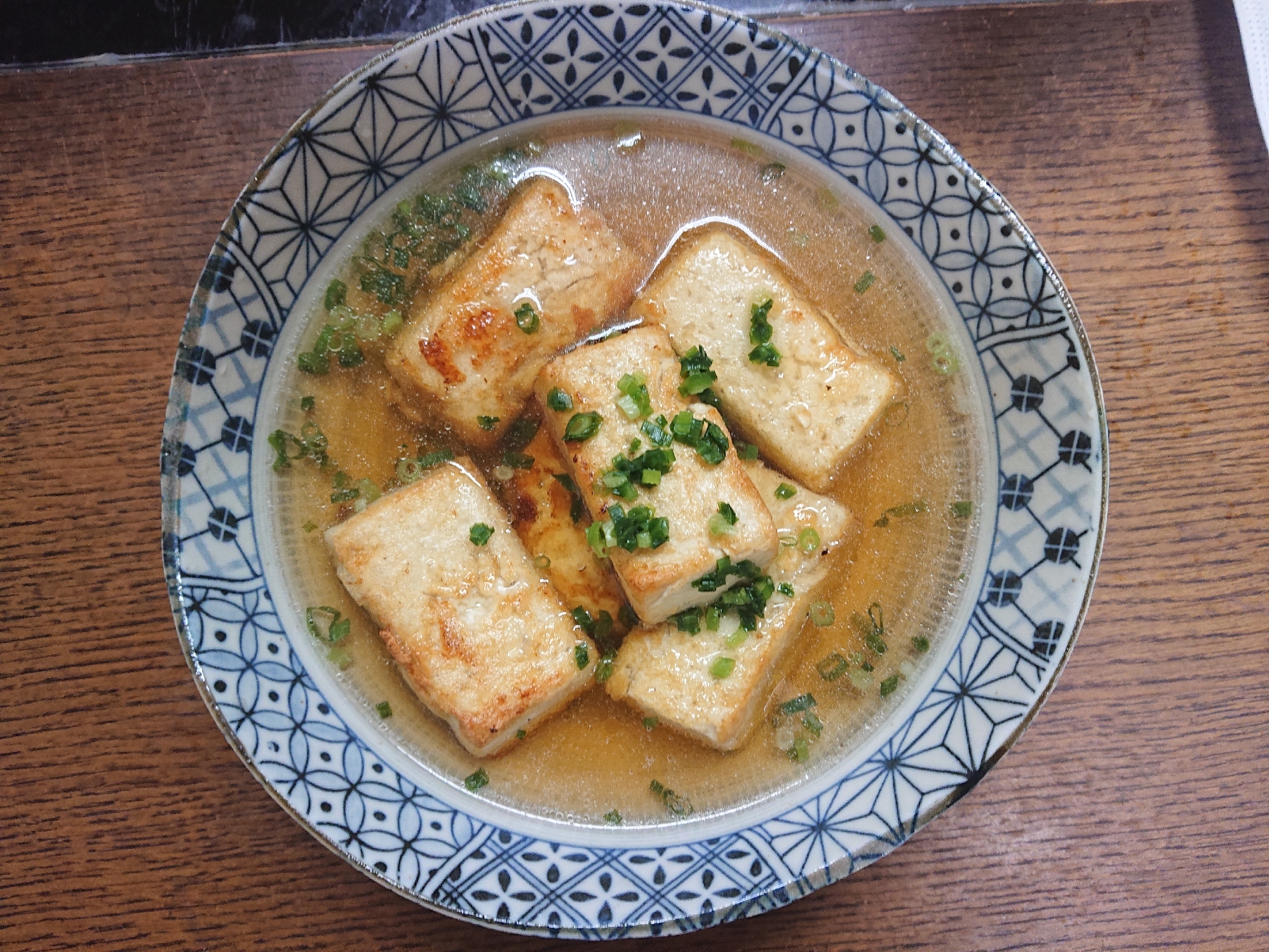 熱々、揚げ出し豆腐