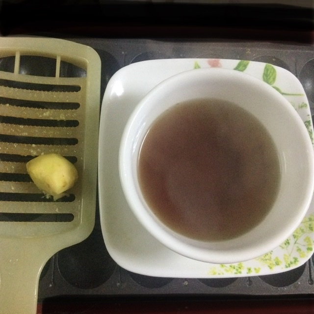生姜たっぷり蜂蜜入り紅茶