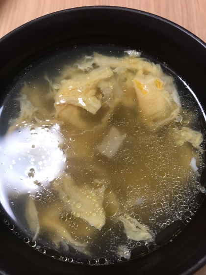 【簡単】卵スープ