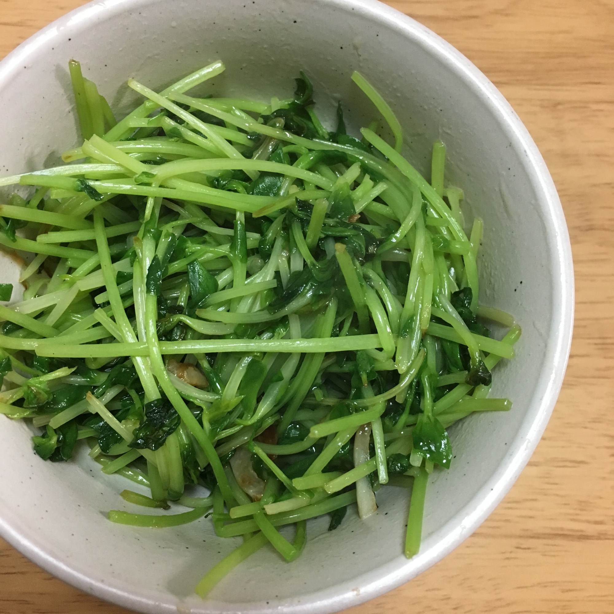 5分で簡単！中華屋さんの豆苗炒め